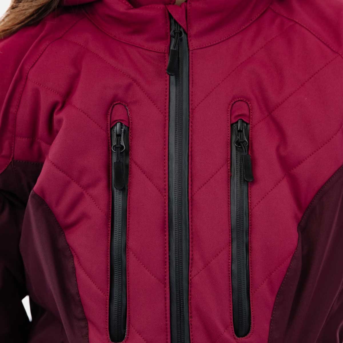 Spada Bella CE WP Quilted Jacket Port Red - Image 10