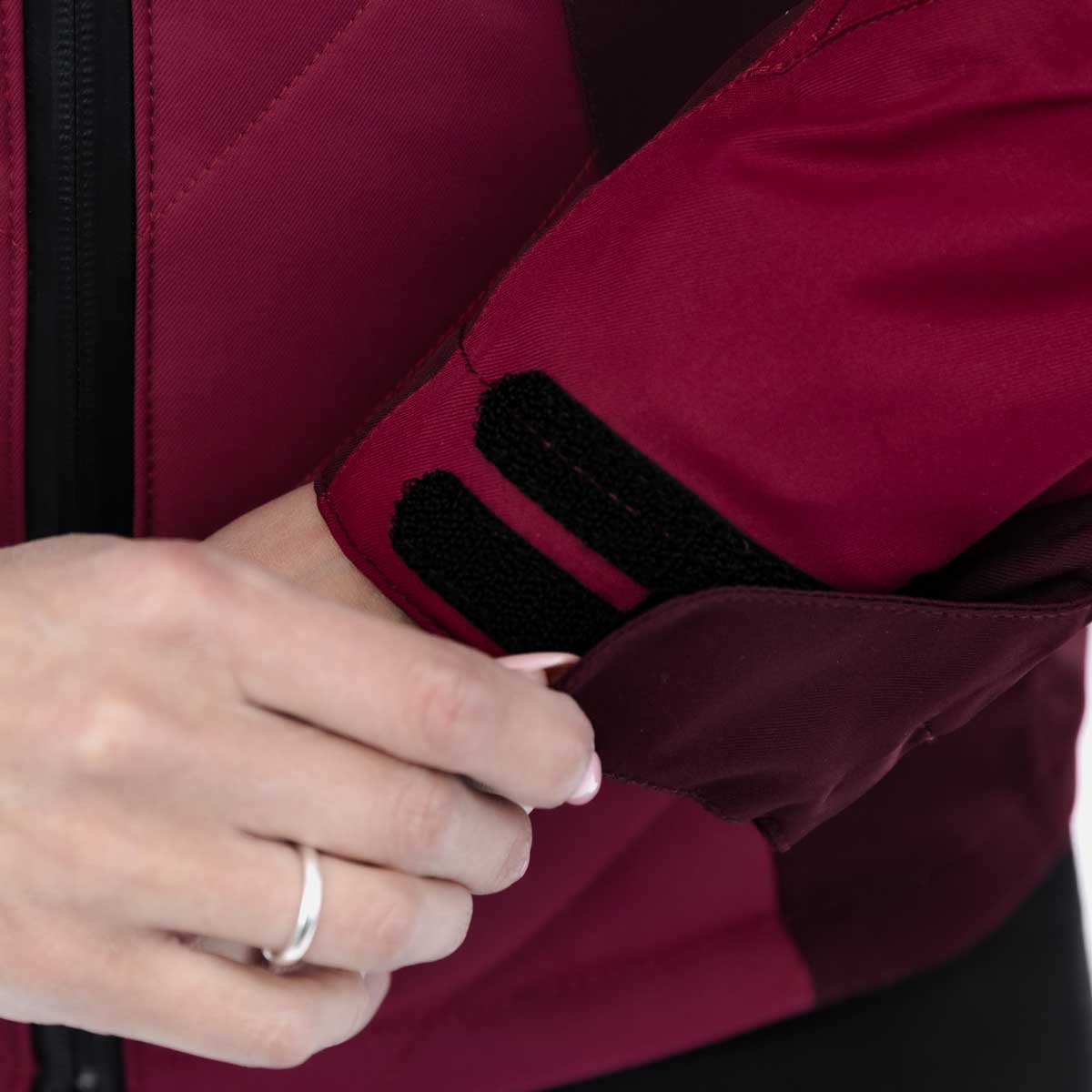 Spada Bella CE WP Quilted Jacket Port Red - Image 9