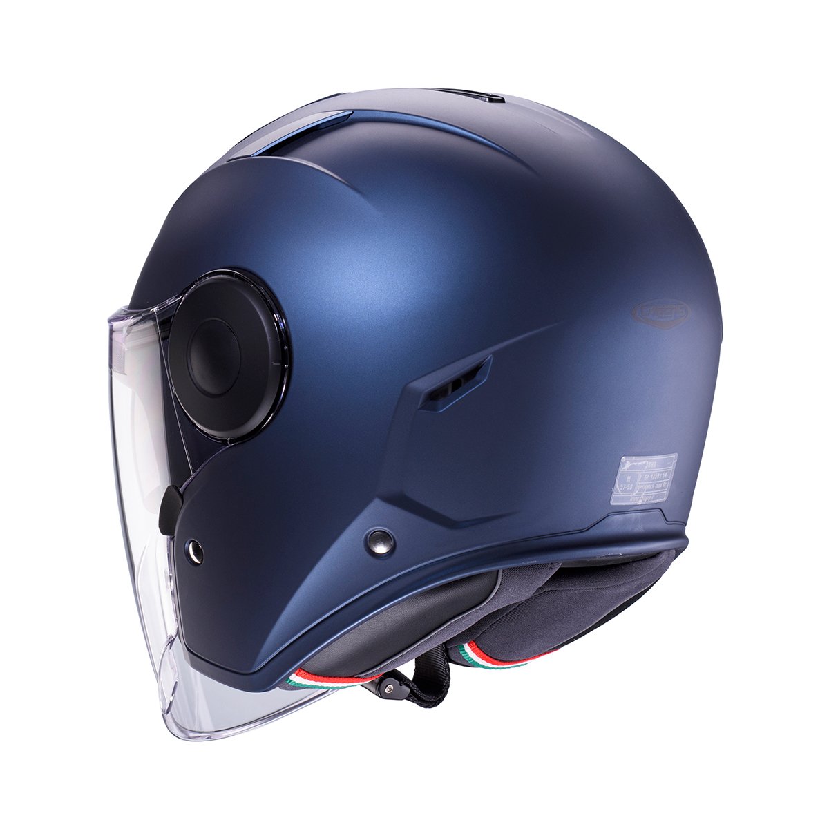 Caberg Soho Matt Blue Jeans Helmet - Image 3