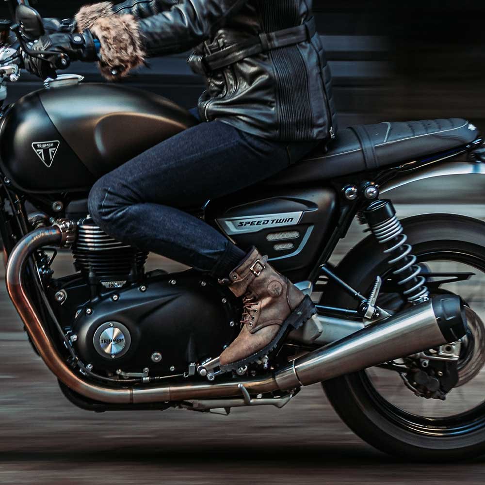 Spada Piston CE WP Ladies Boots Brown - Image 8