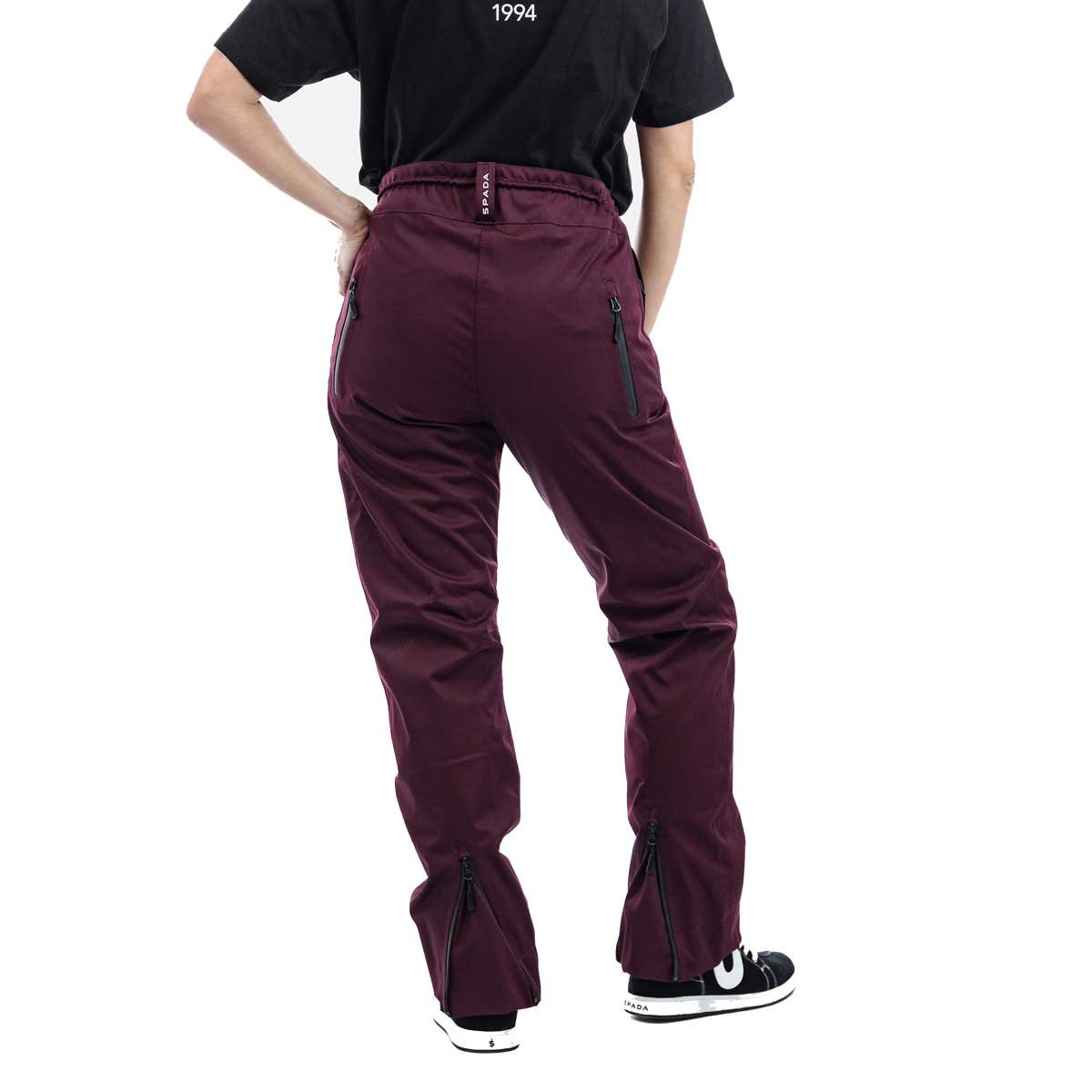 Spada Dash CE Ladies Trousers Short Leg Port Red - Image 6