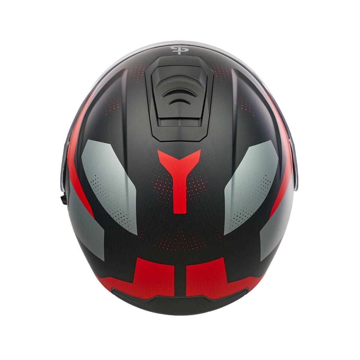 Spada Orion 2 Geo Camo Matt Red Helmet - Image 5