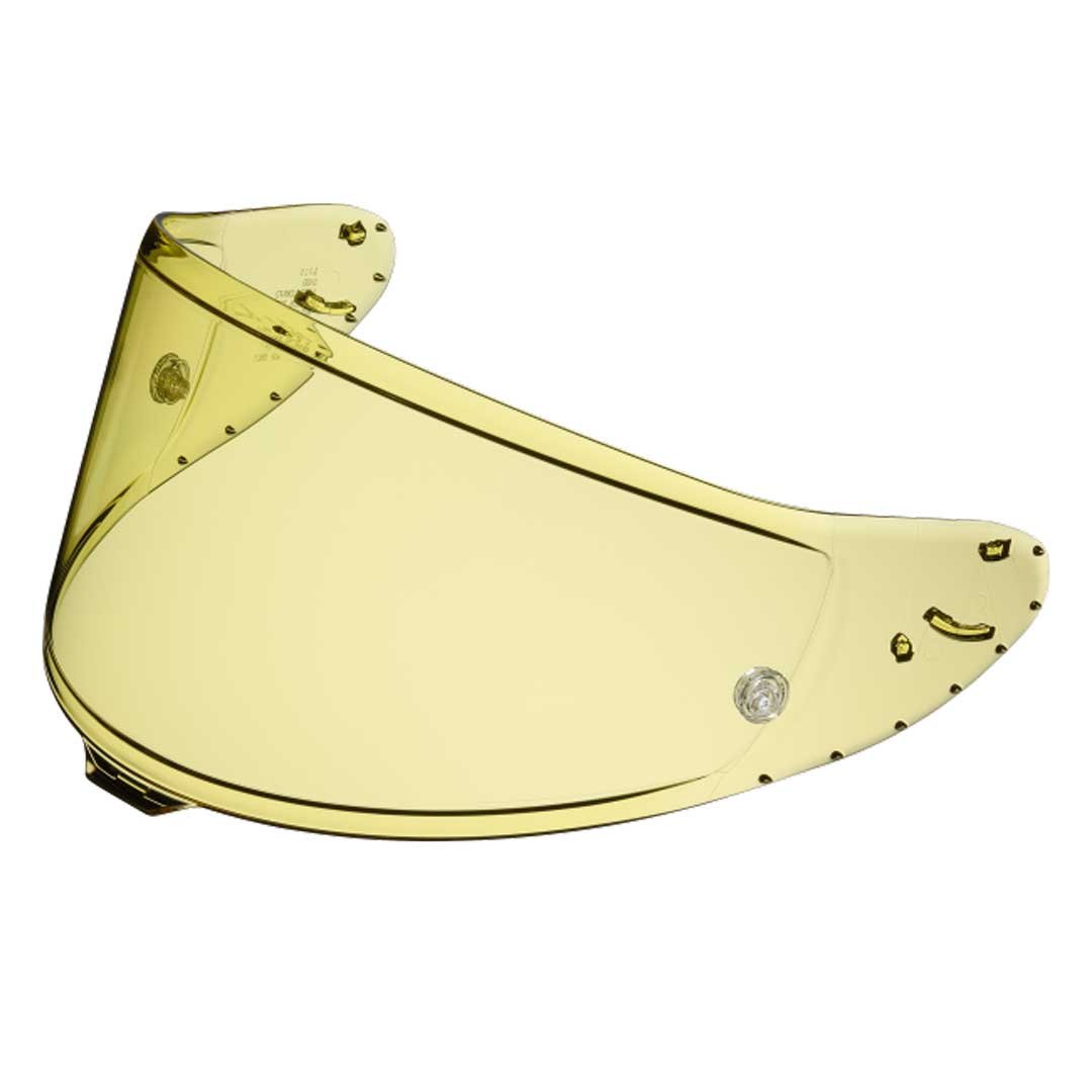 Shoei Visor CWR-F2R High Definition Yellow [Not Legal For Road Use]