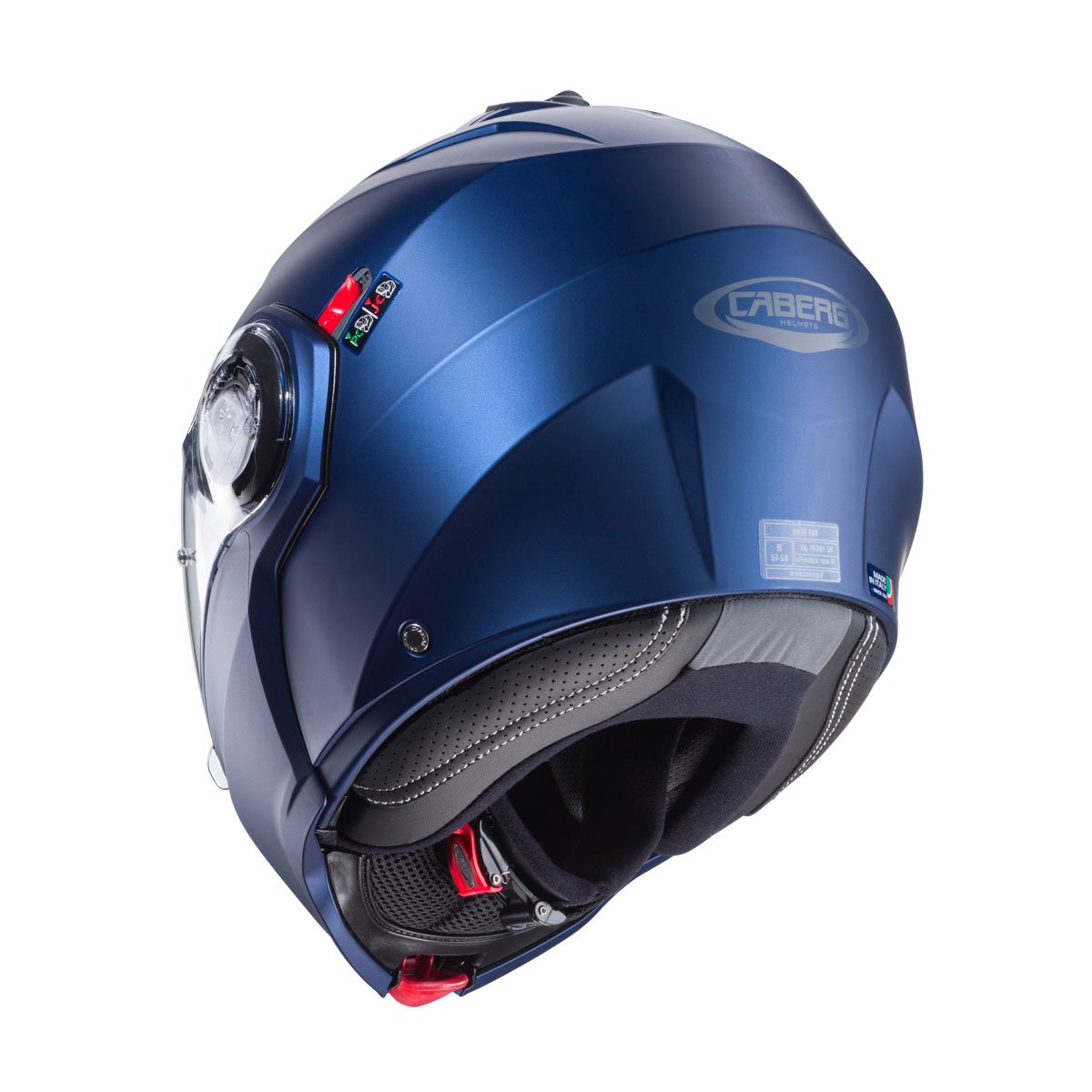 Caberg Duke Evo Matt Blue Helmet - Image 4