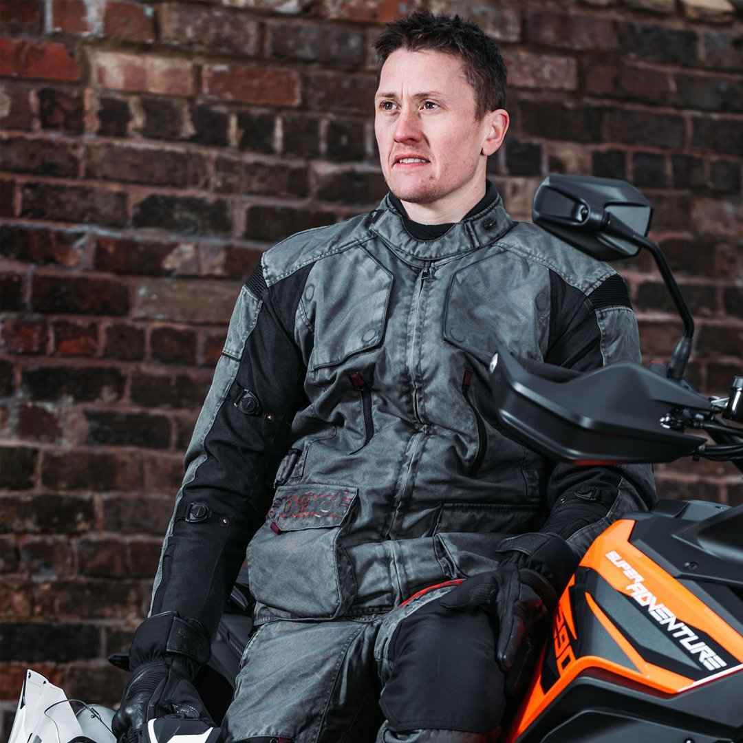 Spada Tucson V3 CE WP Jacket Grey - Image 3