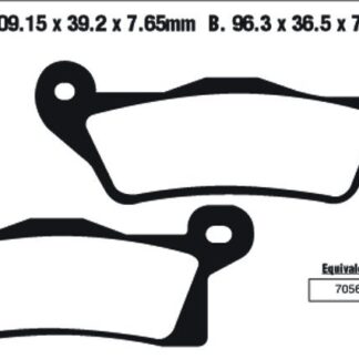 EBC Brake Pads FA618TT