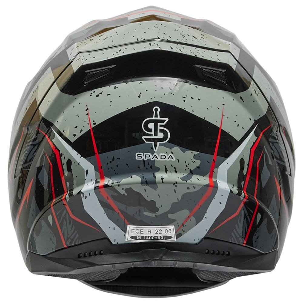 Spada Raiden 2 Meisai Red Helmet - Image 3