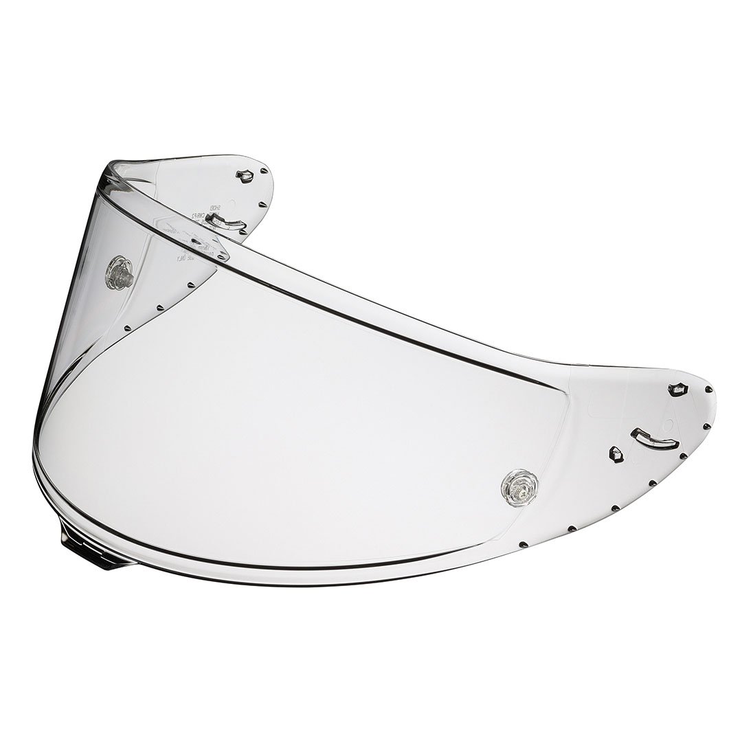 Shoei Visor CWR-F2R Clear [Drilled/Plugged]