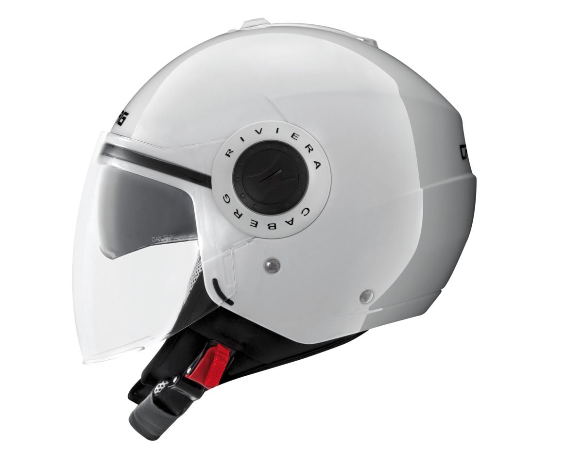 Caberg Riviera White Helmet - Image 2