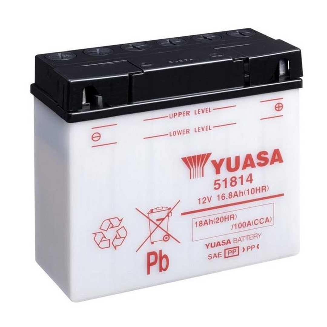 Yuasa Batteries 51814 (CP) With Acid