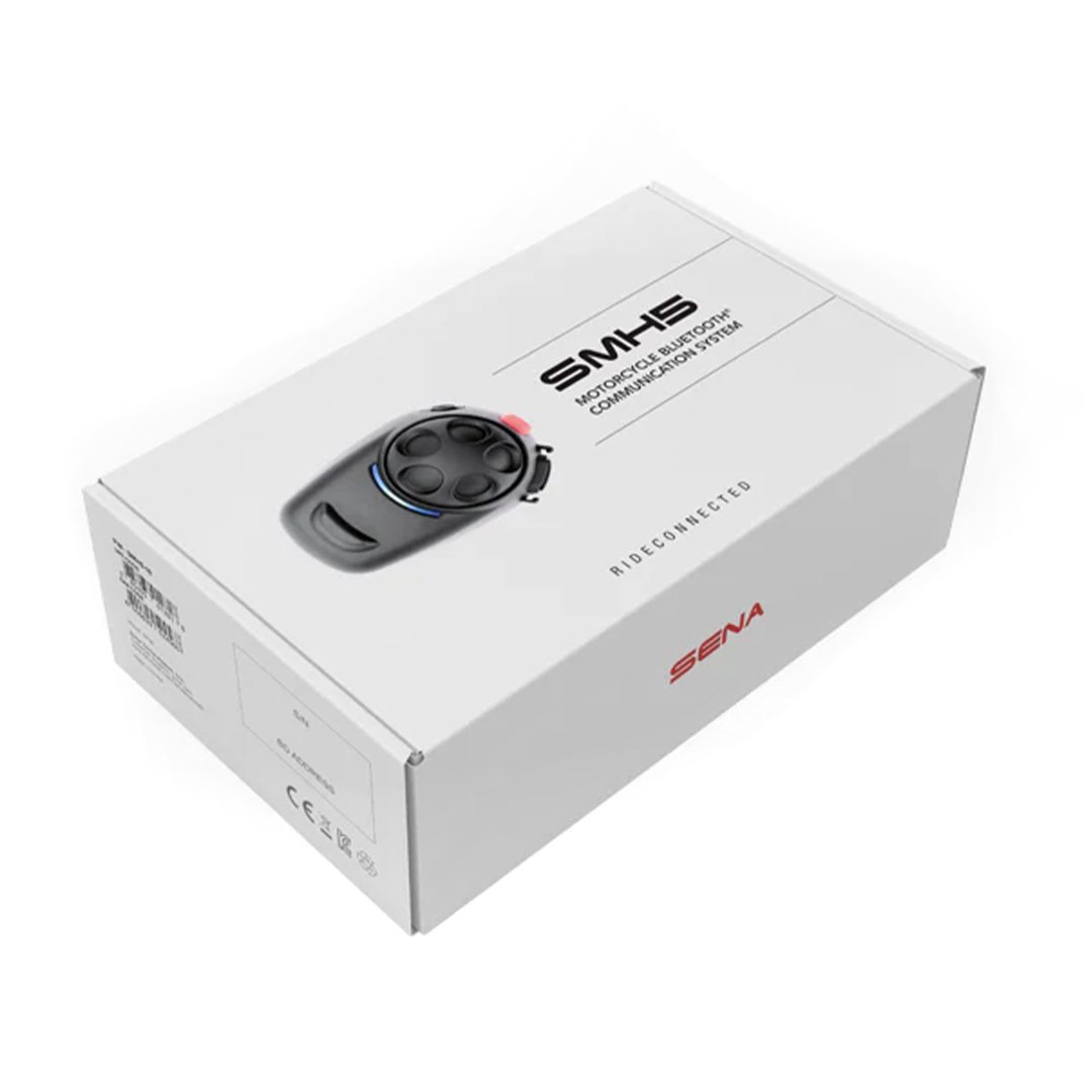 Sena SMH5-10 Bluetooth Headset & Intercom Scooters & M/C with Uni Mic Kit - Image 4