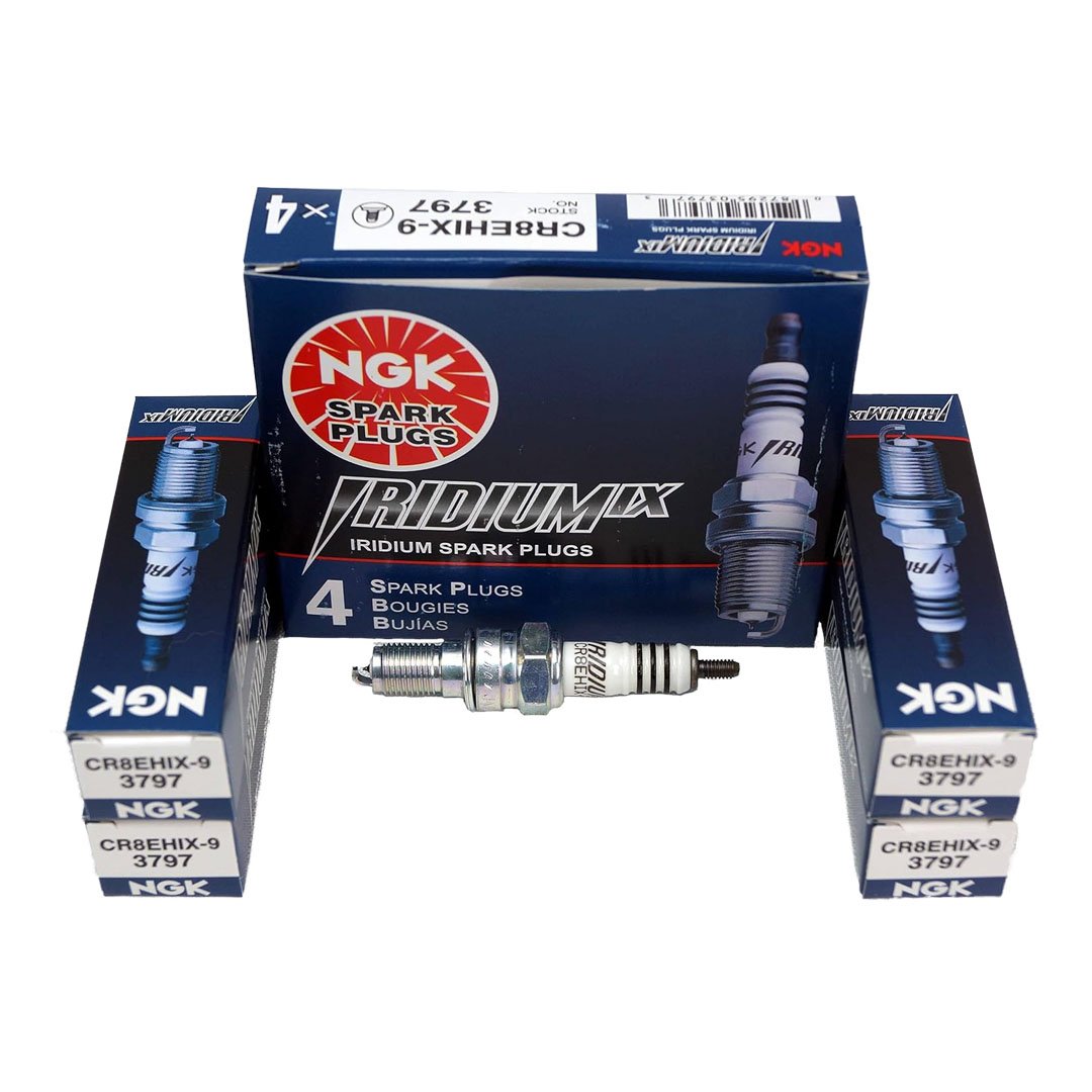 NGK Spark Plug CR8EHIX-9 Iridium Plugs [Box 4]