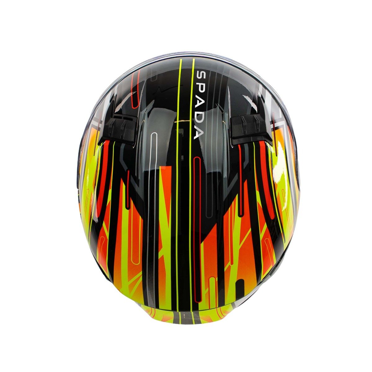Spada Raiden 3 Cyclone Yellow Helmet - Image 6