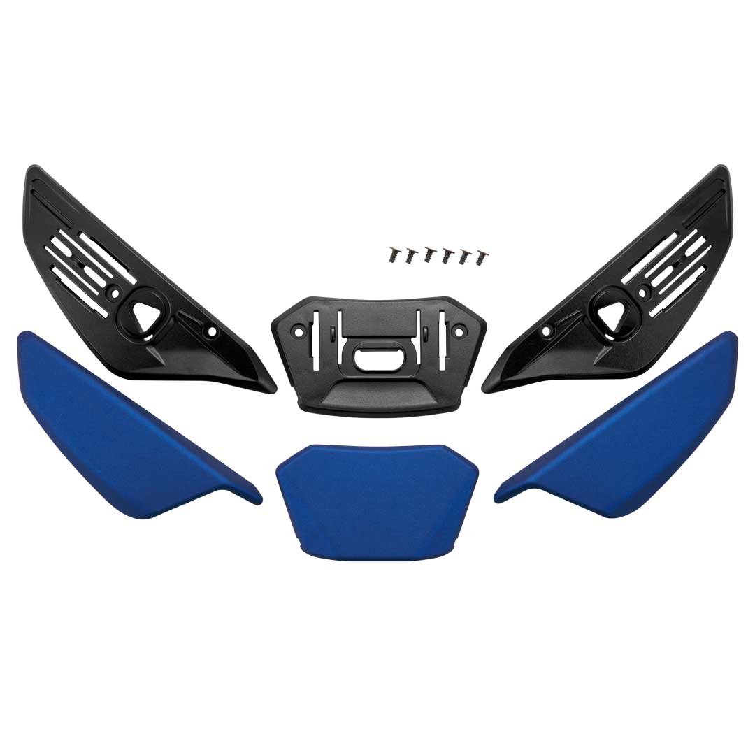 Shoei J-Cruise 3 Upper Air Intake - Matt Blue Metallic