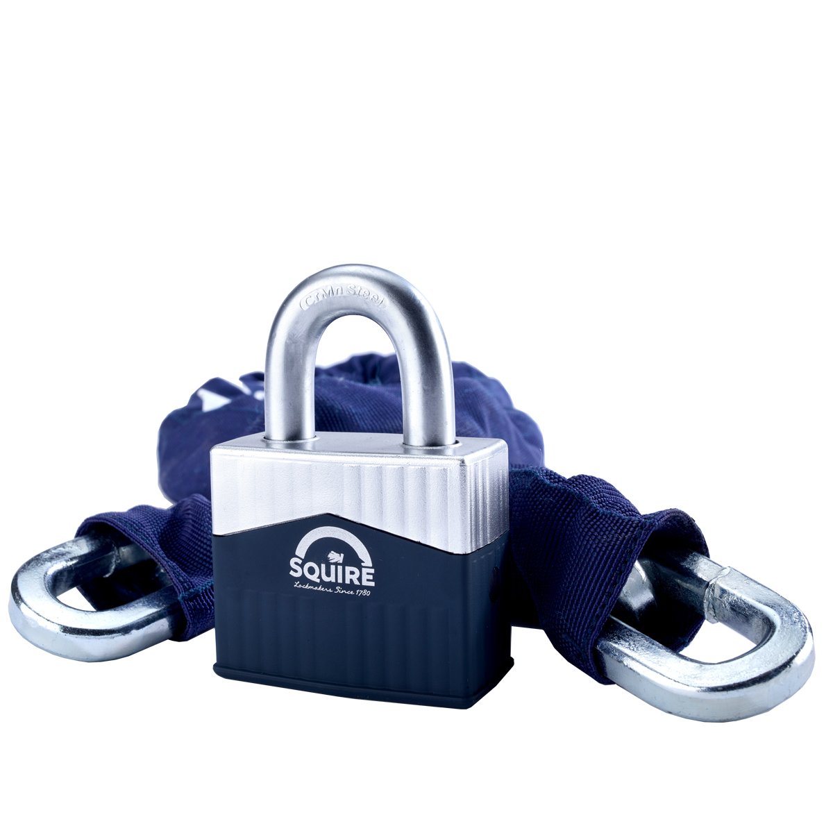 Squire Warrior Max 10mm Chain/65mm Padlock