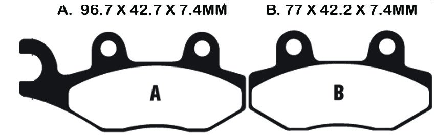 EBC Brake Pads FA135TT
