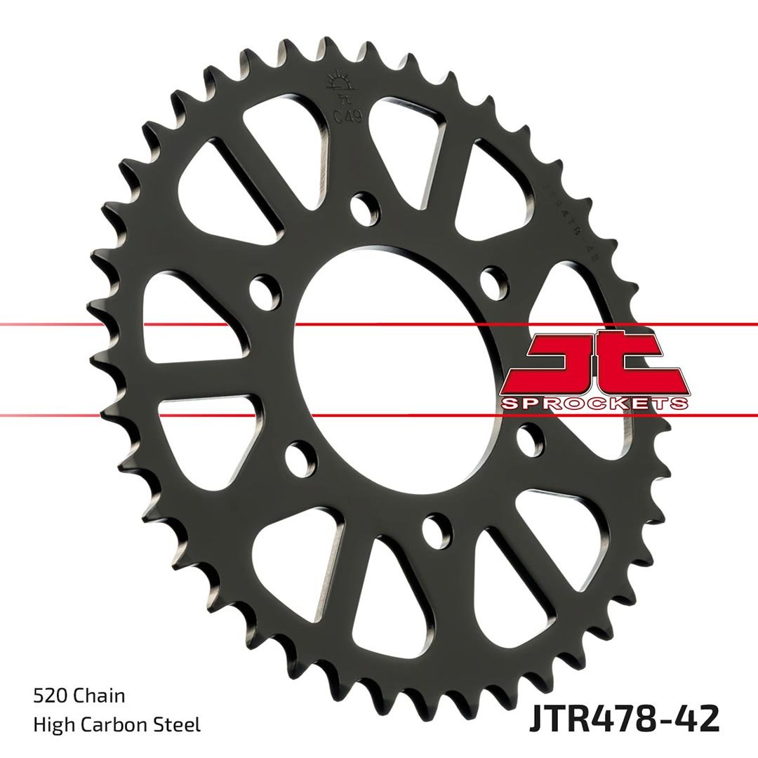 JT Rear Sprockets R/W 478-42T KAW