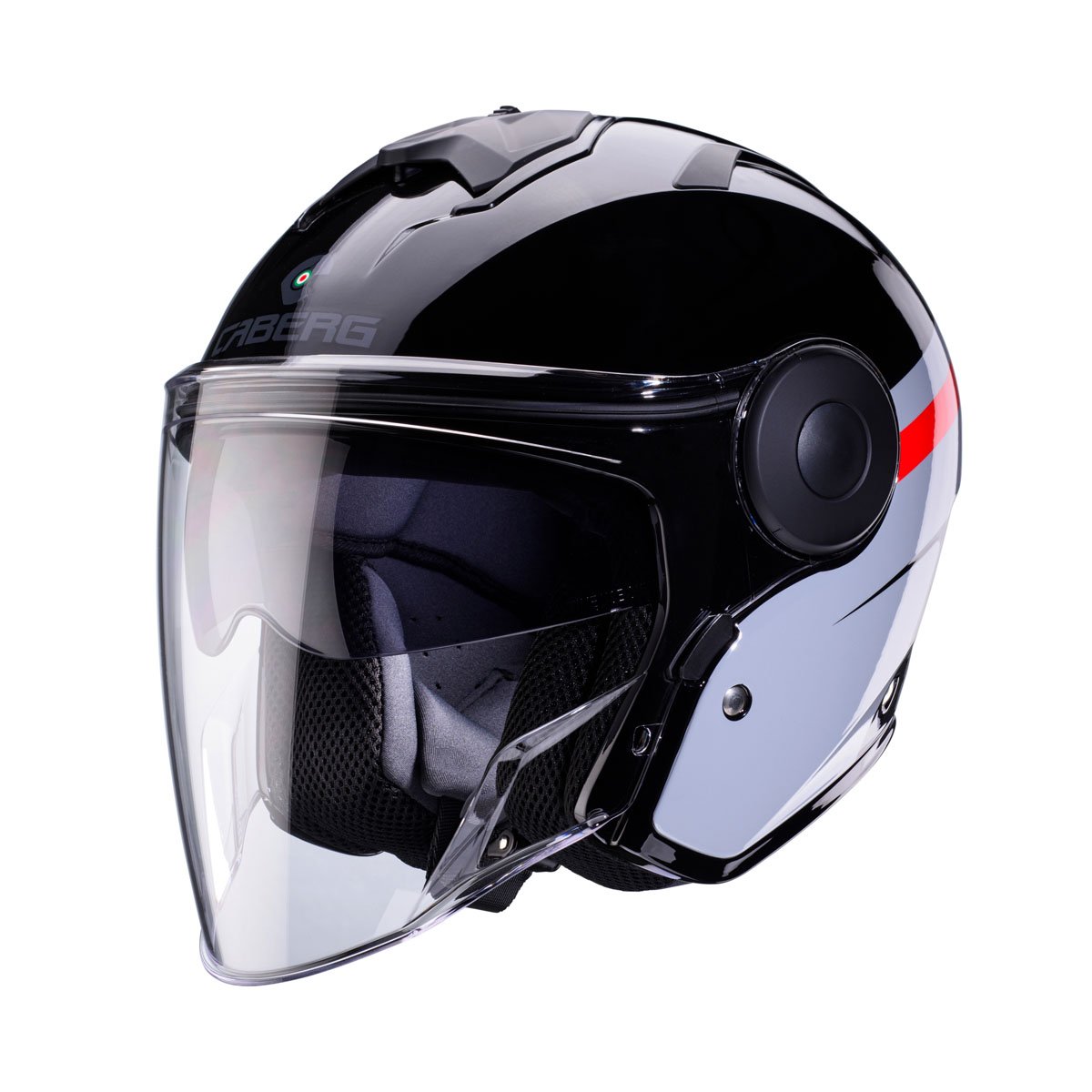 Caberg Soho Zephir Black/Grey/Red