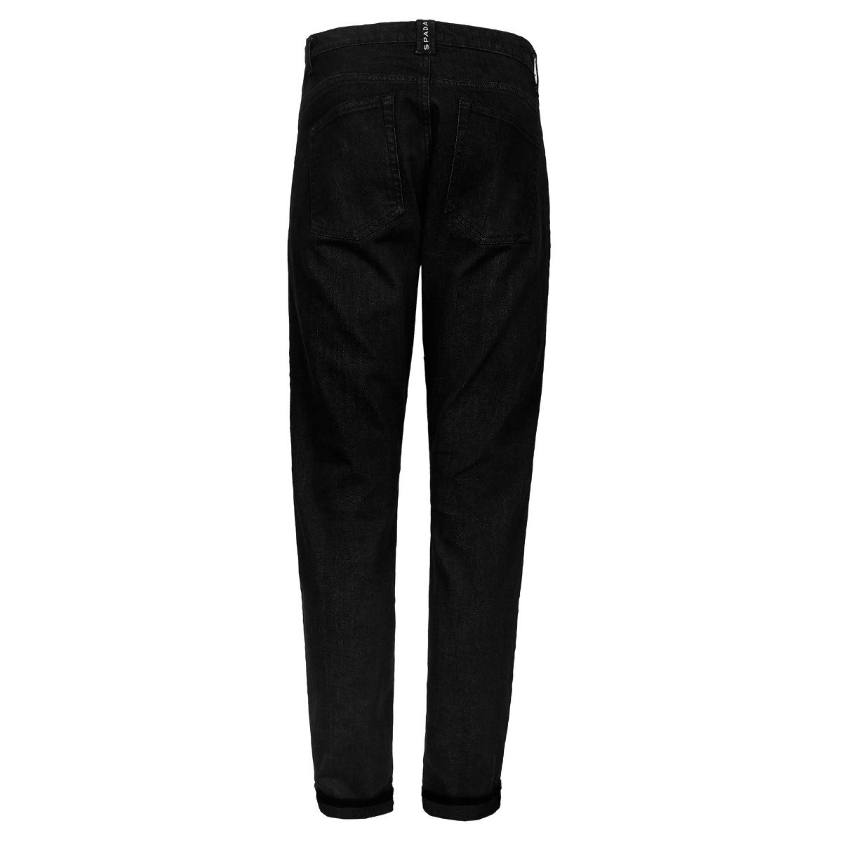 Spada Drifter CE Mens Jeans Short Leg Solid Black - Image 3