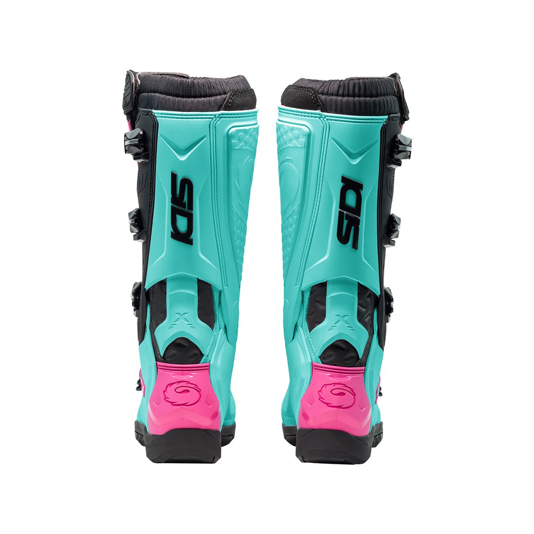Sidi X-Power SC CE Boots Mint/Black/Pink S/O - Image 5