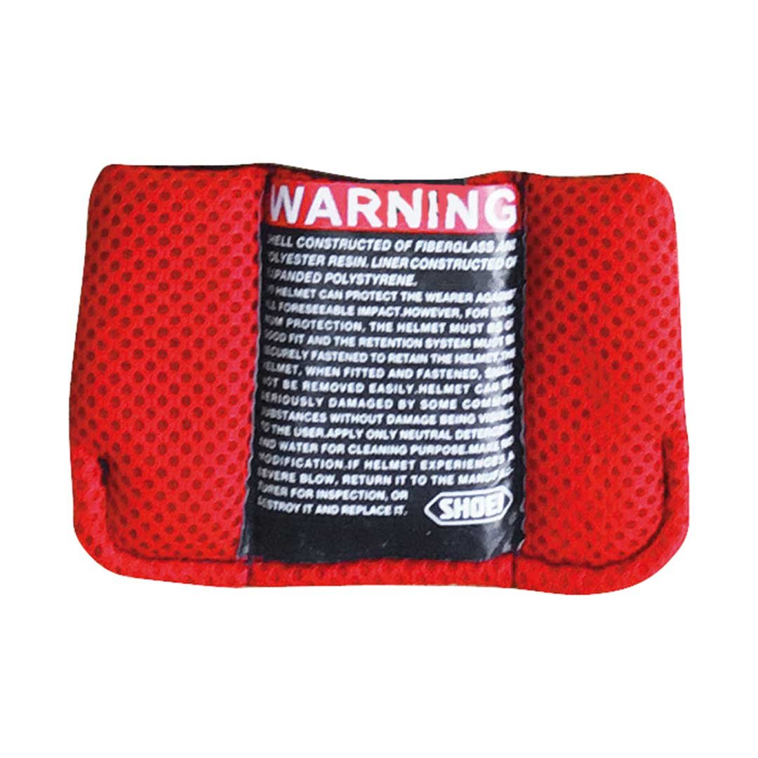 Shoei X-Spirit 3 Centre Pads Rear
