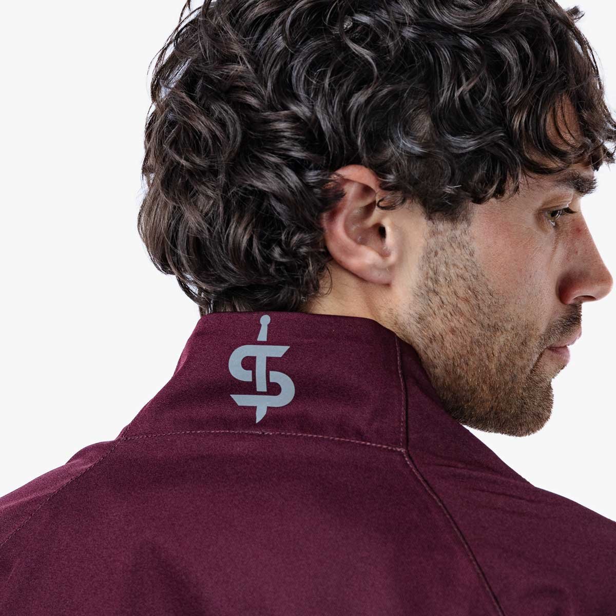 Spada Dash CE Mens Jacket Port Red - Image 10