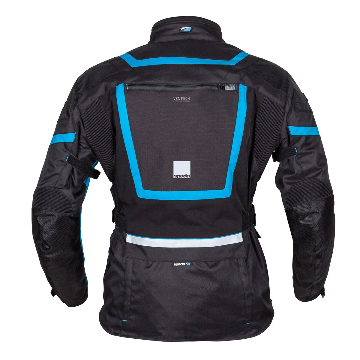 Spada Textile Jacket Base Black/Blue - Image 2