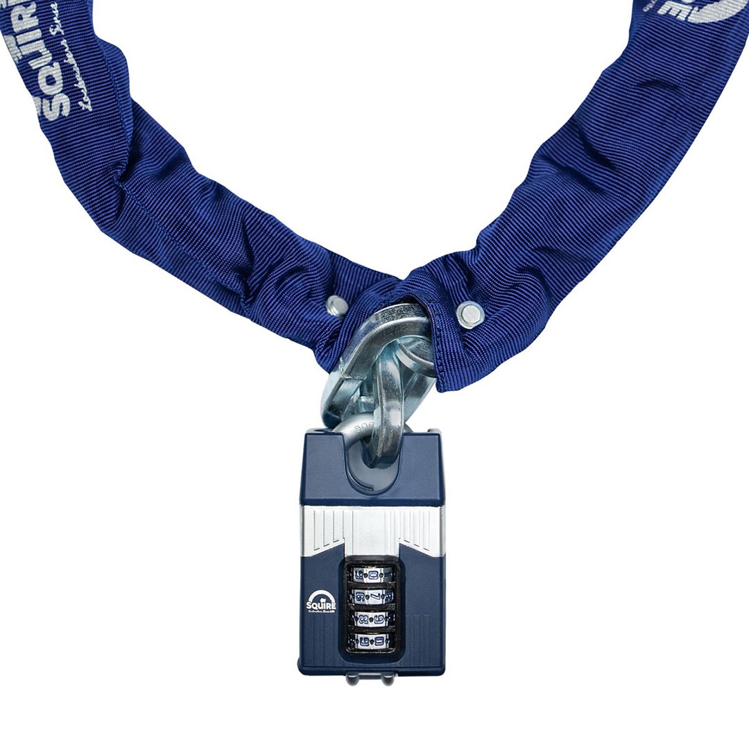Squire Warrior Max Combi 10mm Chain/65mm Padlock
