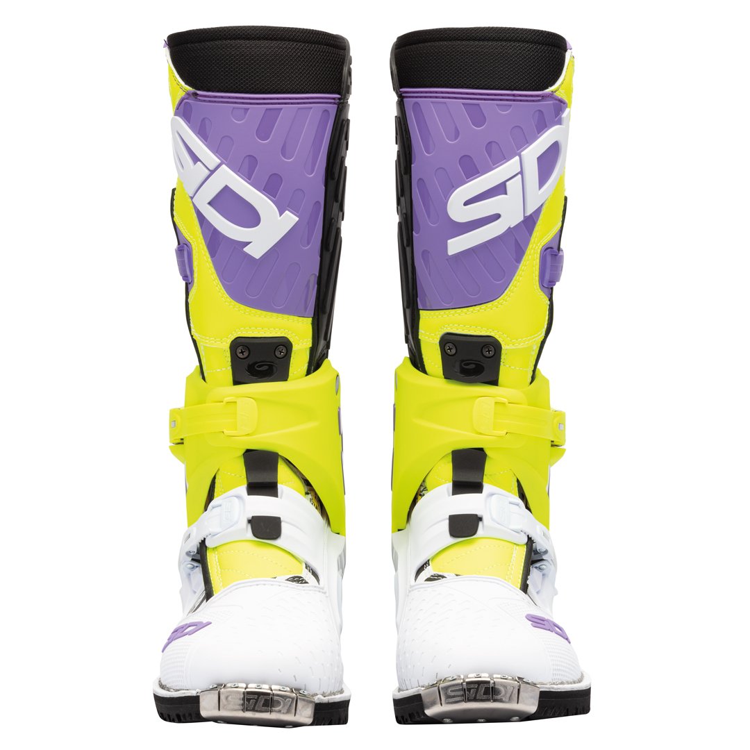 Sidi Crossair CE Boots Billy Bolt LE Purple/Yellow - Image 5