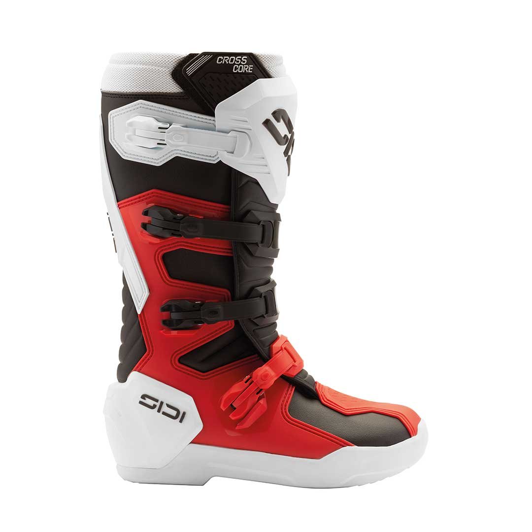 Sidi Crosscore CE Boots Red/Black/White - Image 2