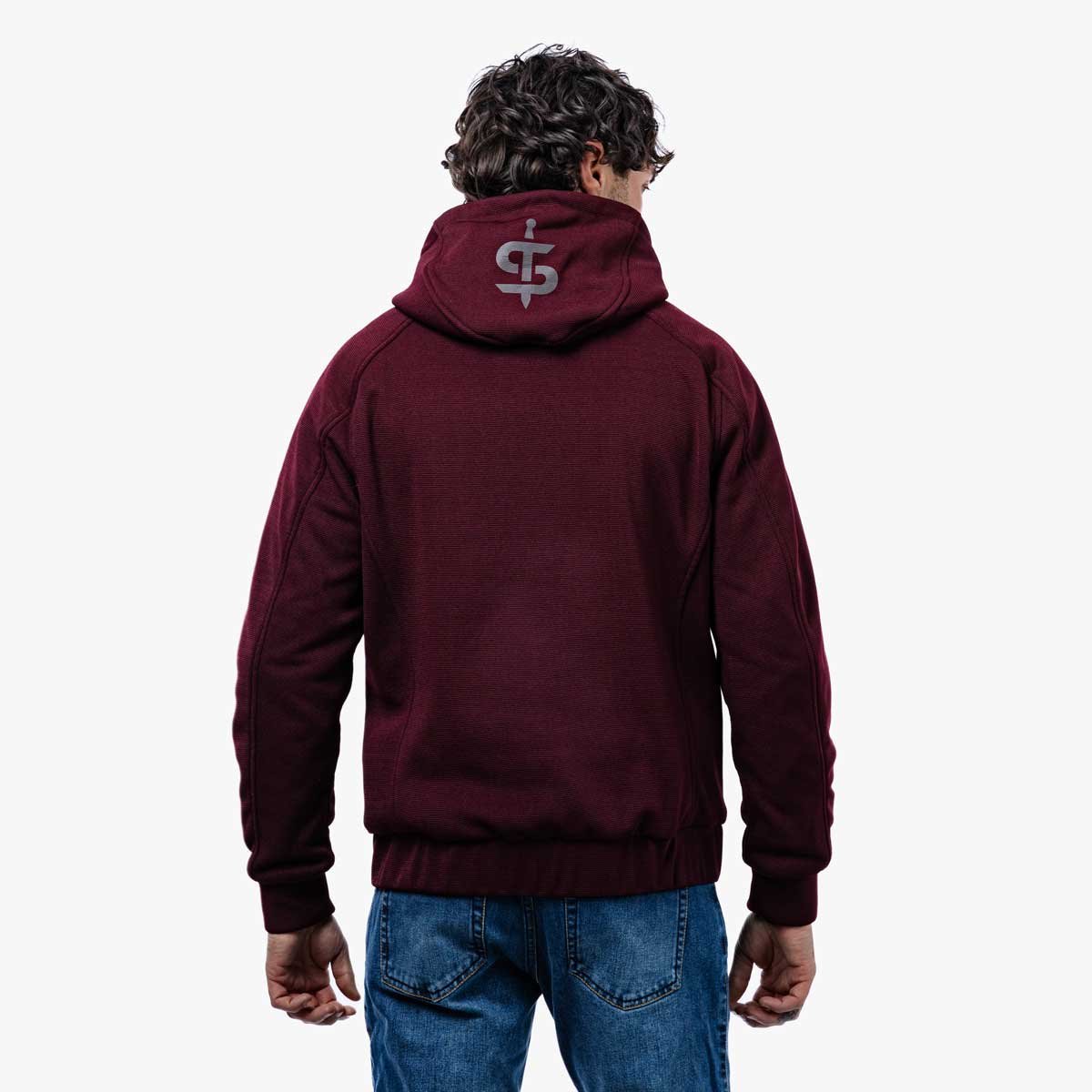 Spada Blade CE Hoodie Port Red - Image 4