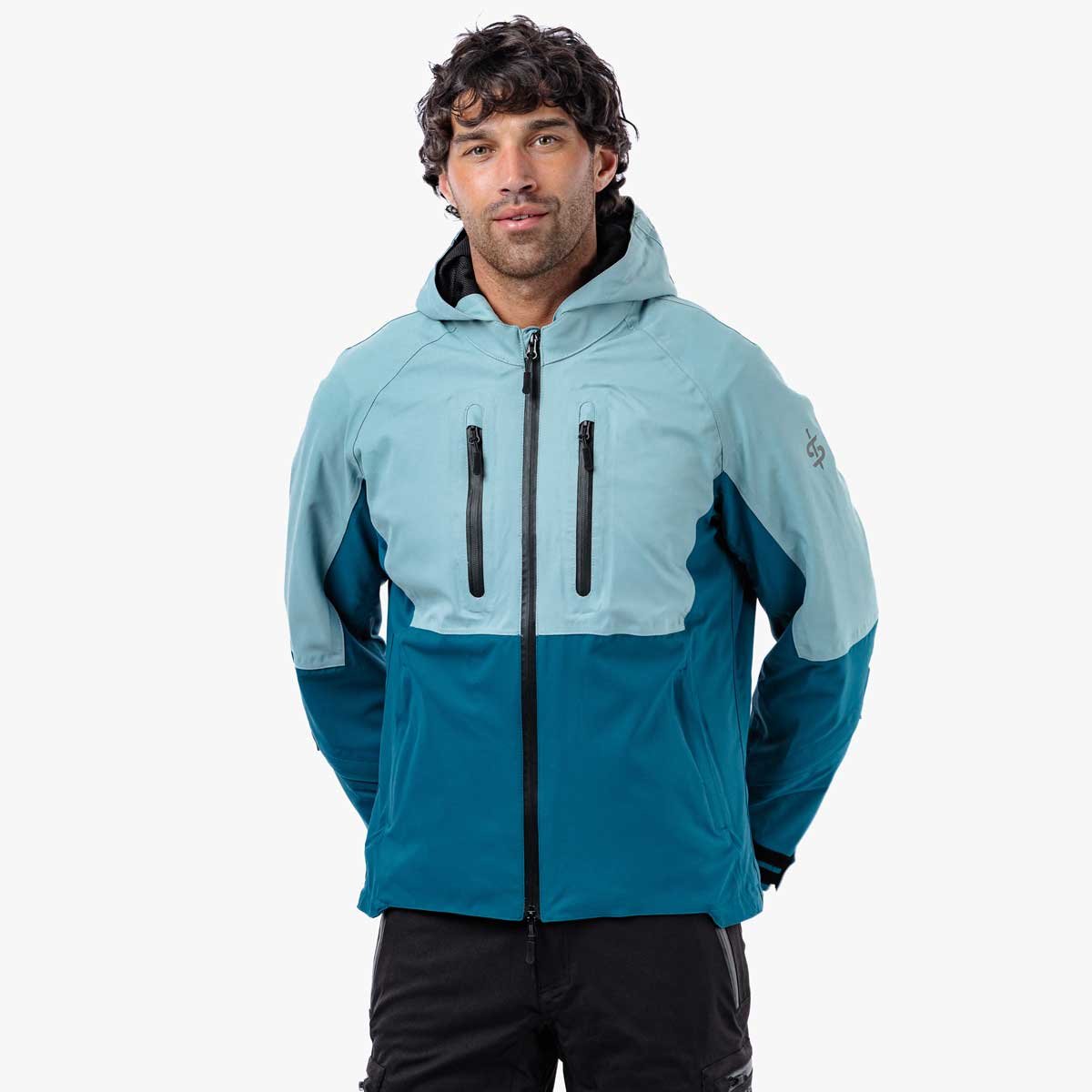 Spada Joe CE WP Jacket Smoke/Coral Blue - Image 3
