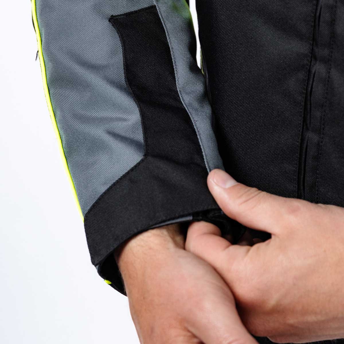 Spada Pace Rev.2 CE WP Jacket Black/Grey/Fluo - Image 10