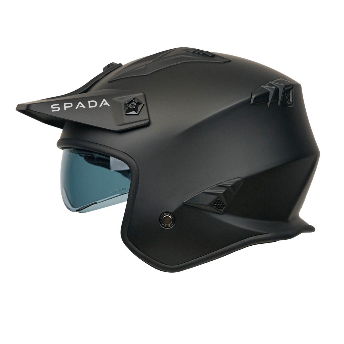 Spada Storm 06 Matt Black Helmet - Image 2