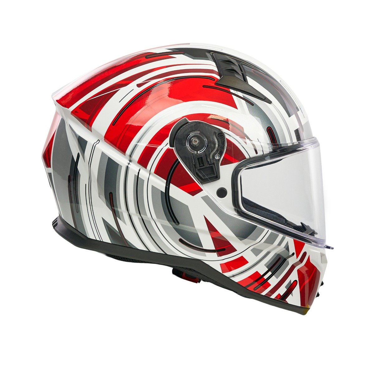 Spada Raiden 3 Cyclone Red Helmet - Image 7