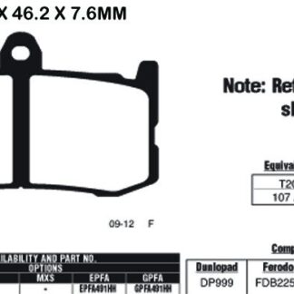EBC Brake Pads FA491HH