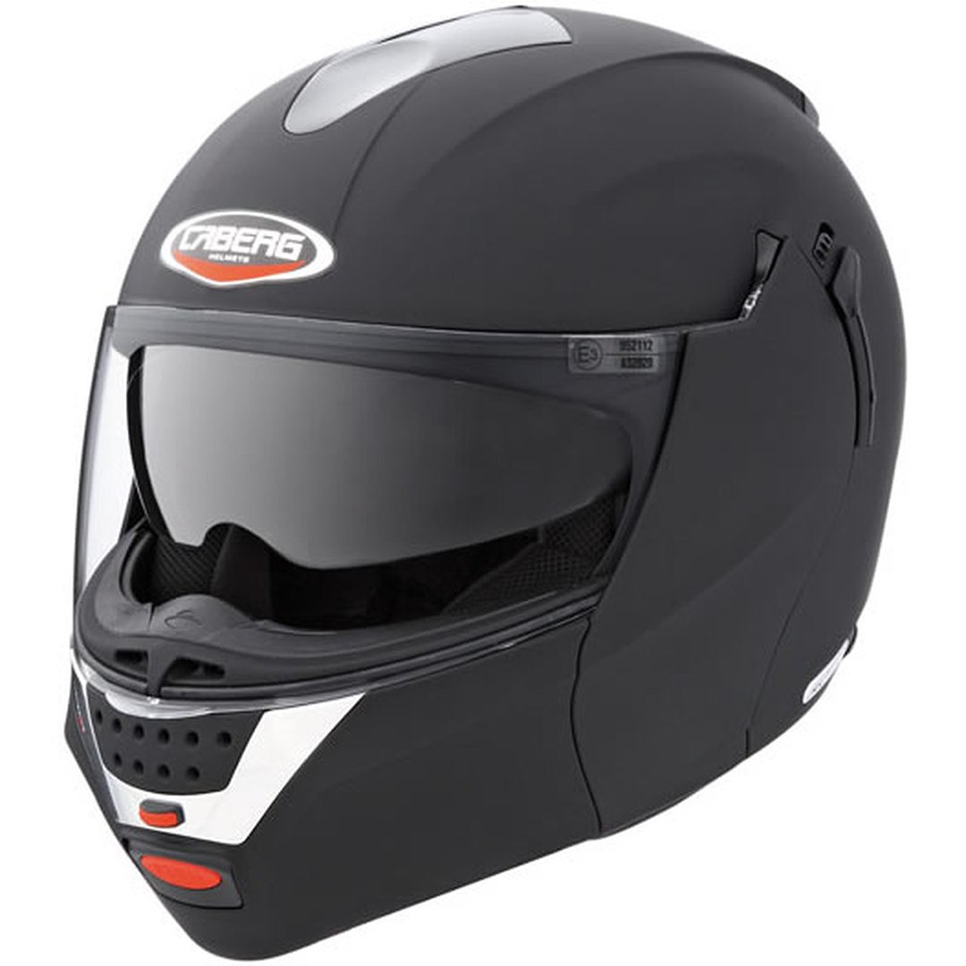 Caberg Justissimo GT Metal Black Flip Up Motorcycle Helmet - Extra Small