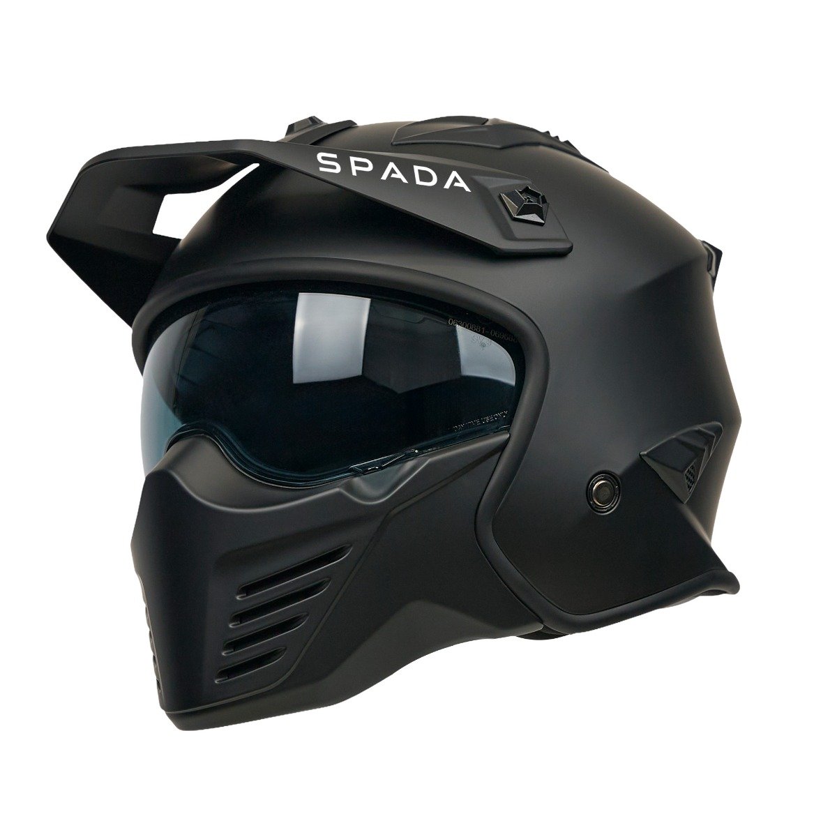 Spada Storm 06 Matt Black Helmet - Image 3