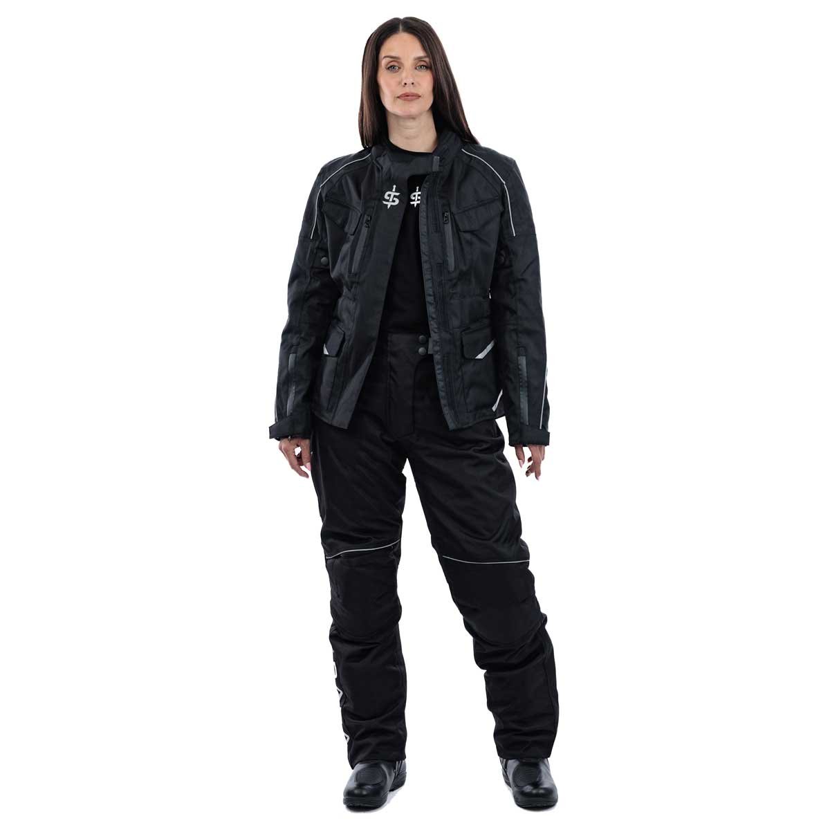 Spada City Nav 2.0 CE WP Ladies Trousers Short Leg Black - Image 8