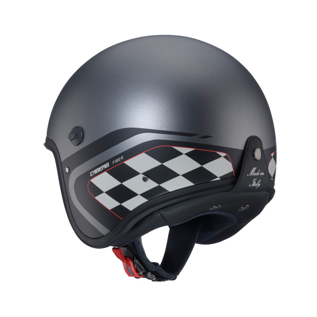Caberg Freeride X Daytona Matt Gun/Black/White Helmet - Image 3