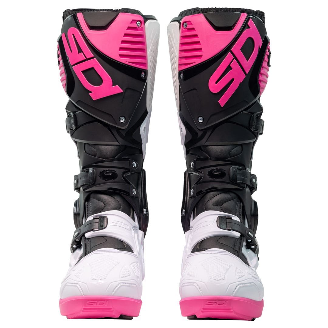 Sidi Crossfire 3 SRS CE Boots Black/White/Pink - Image 6