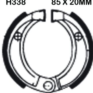 EBC Brake Shoes H338