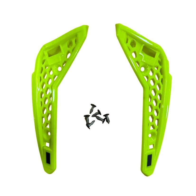 Caberg Tanami Rear Vent Base Yellow Fluo & Screws