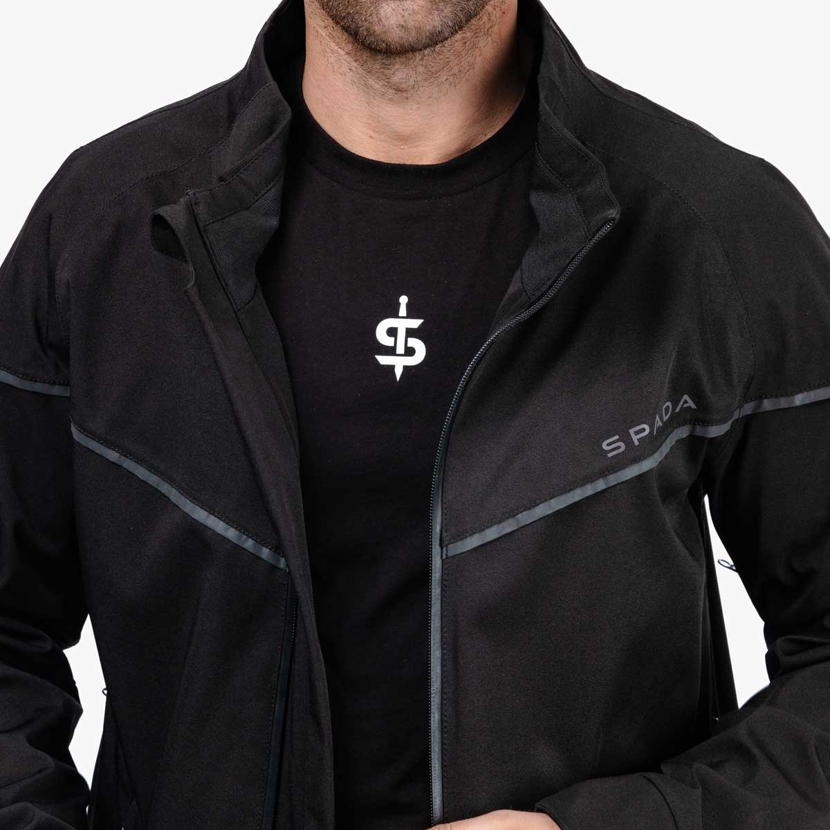 Spada Dash CE Mens Jacket Stealth Black - Image 11