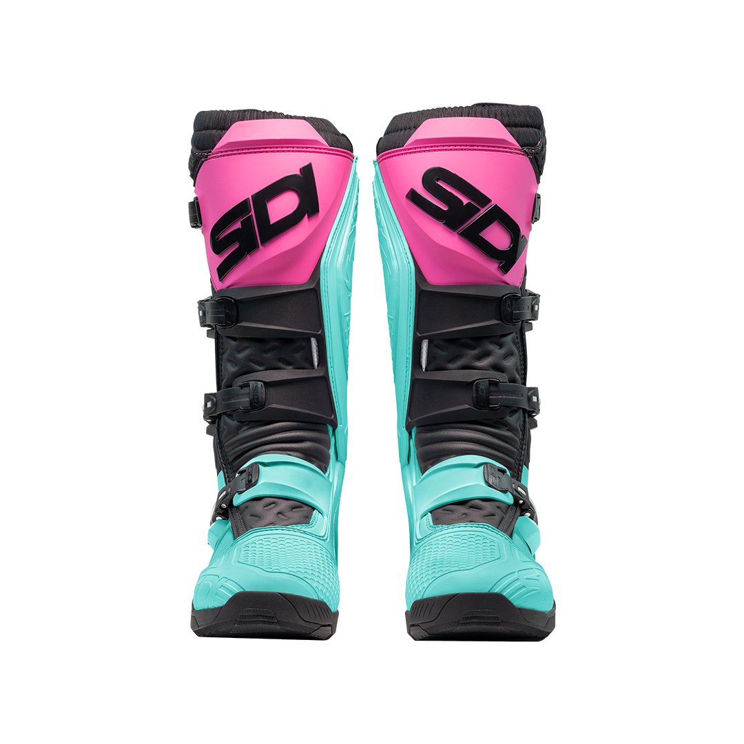 Sidi X-Power SC CE Boots Mint/Black/Pink S/O - Image 4