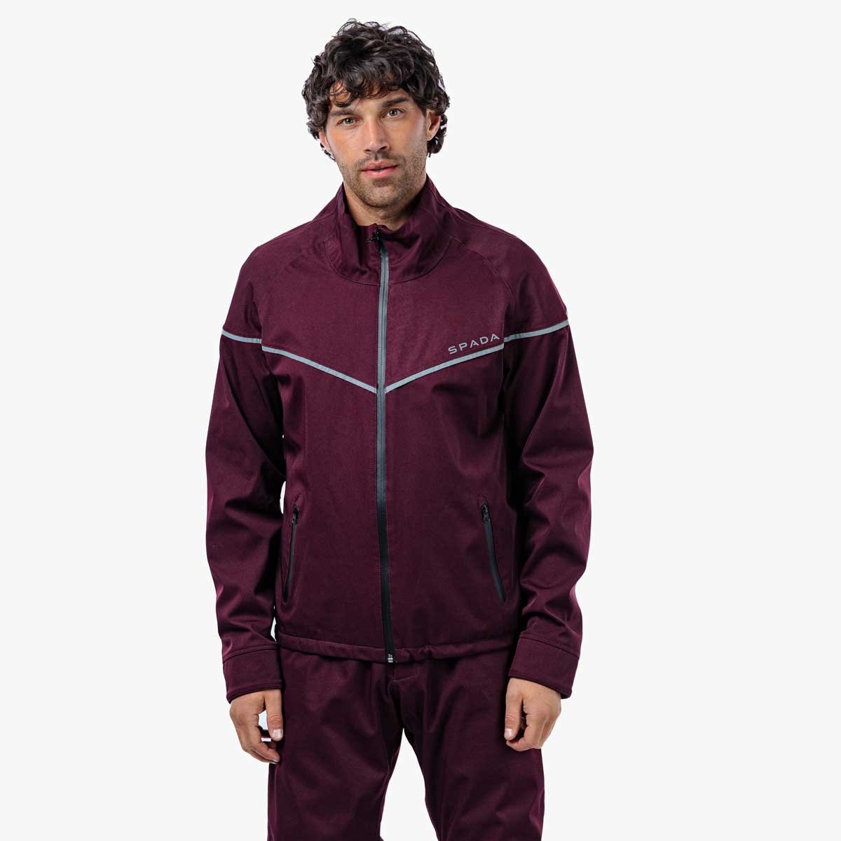 Spada Dash CE Mens Jacket Port Red - Image 2