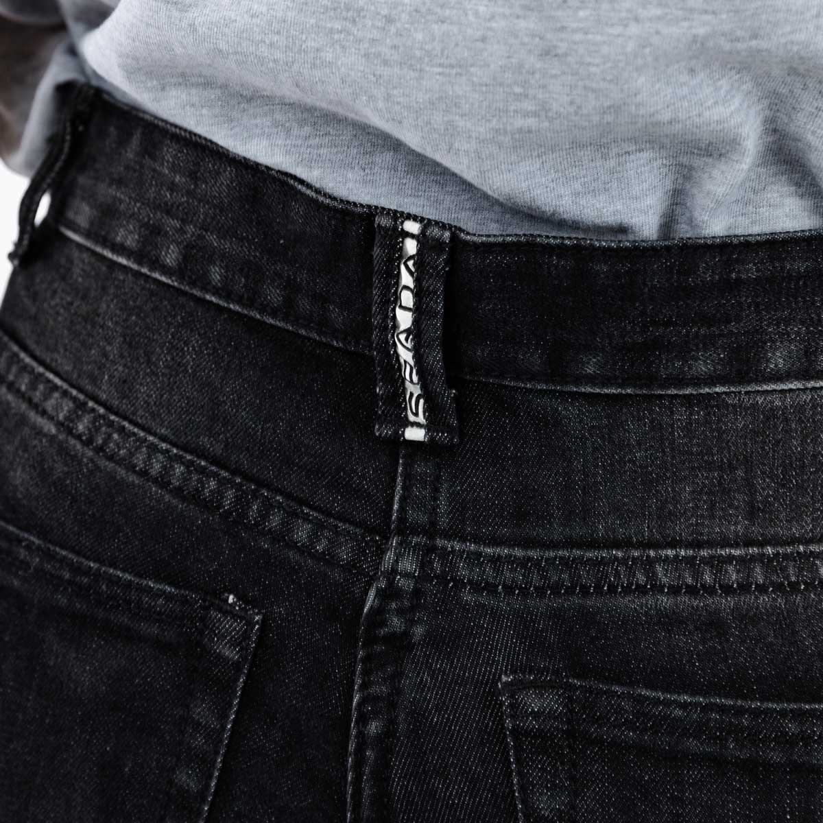 Spada Drifter CE Ladies Jeans Washed Black - Image 7