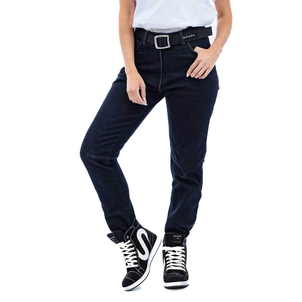 Spada Drifter CE Ladies Jeans Rinse Indigo - Image 3