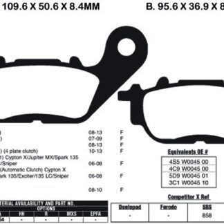 EBC Brake Pads FA464