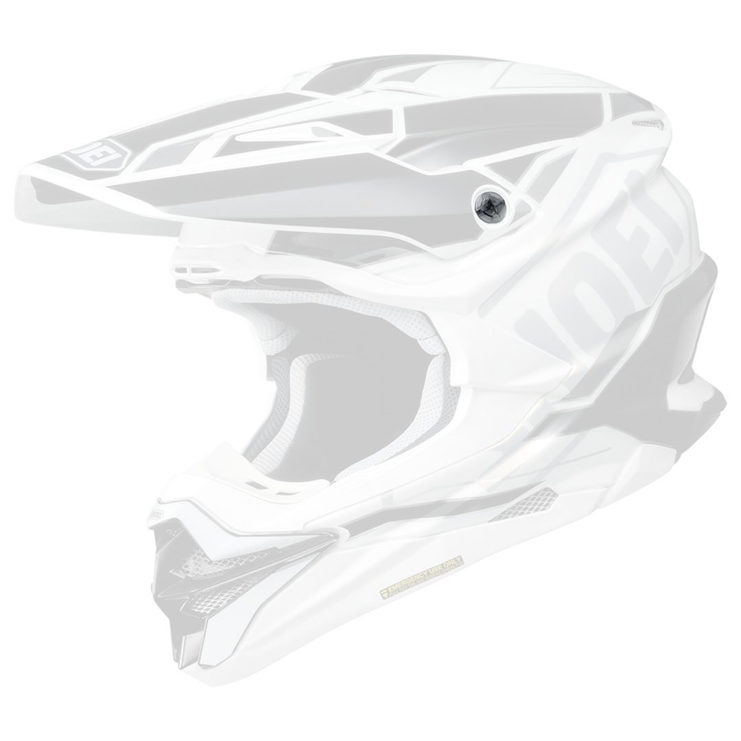 Shoei VFX-WR Peak Screws Smoke